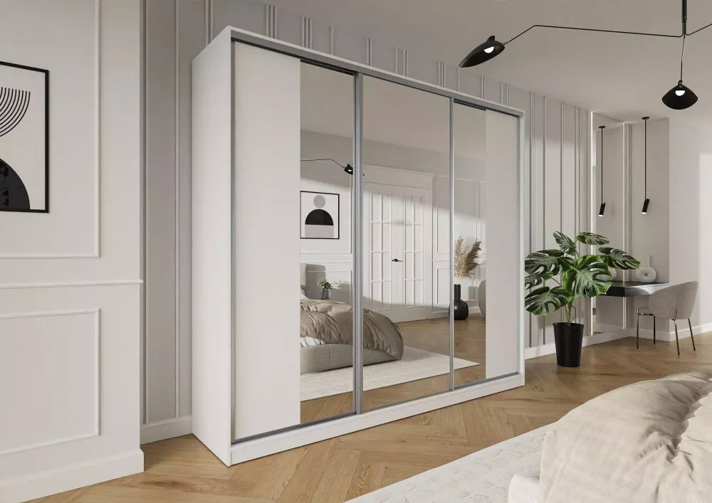 Skapis Trend 5 · Balts · 275 × 60 × 245 cm