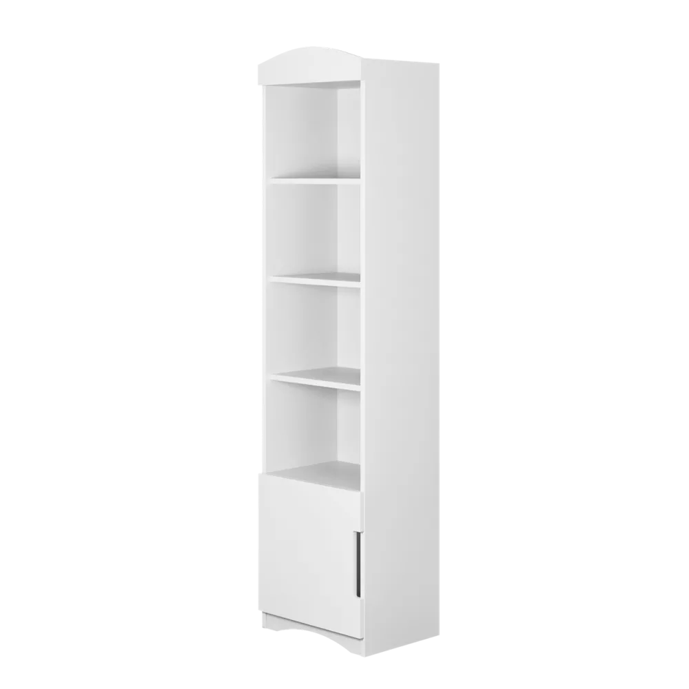 Plaukts Classic R1 · Balts · 46 × 187 × 34 cm