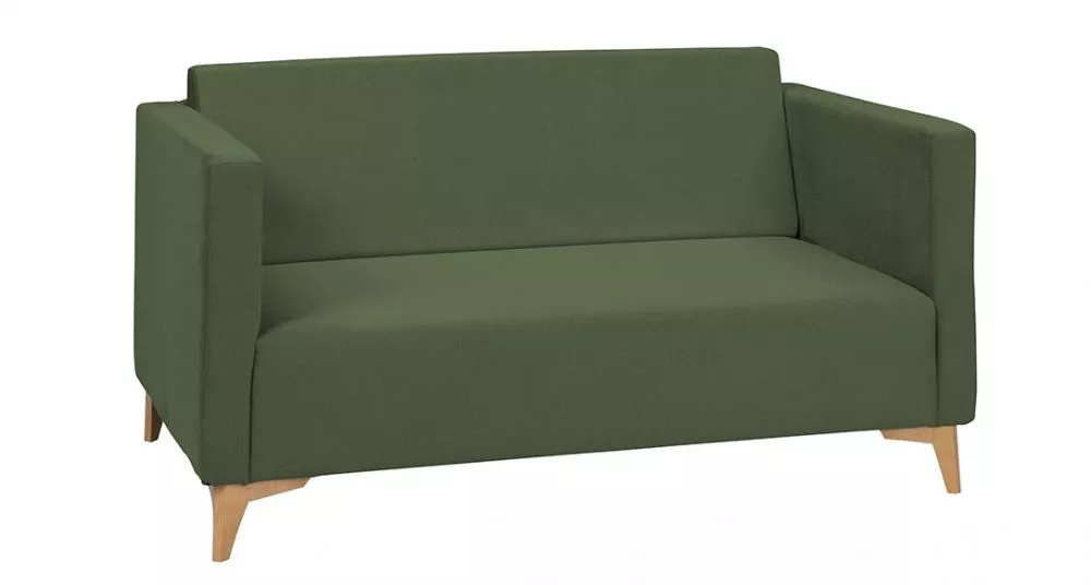 Dīvāns Szafir 2S Standard · Zaļš · 82 × 136 × 74 cm