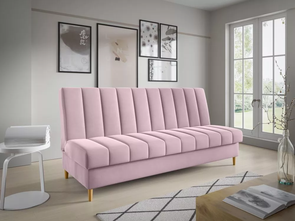 Dīvāns Sofa Bed 180 standard · Rozā · 90 × 200 × 93 cm