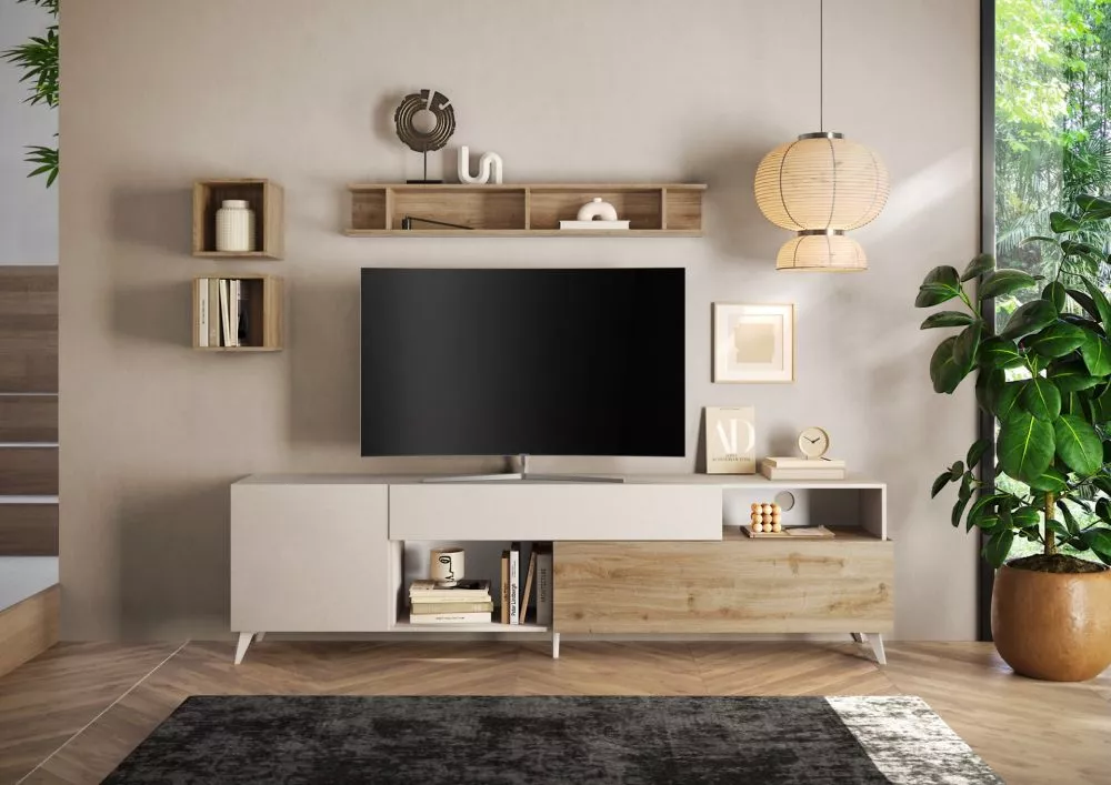 TV tumba Monaco 02 · 241 × 42 × 67 cm