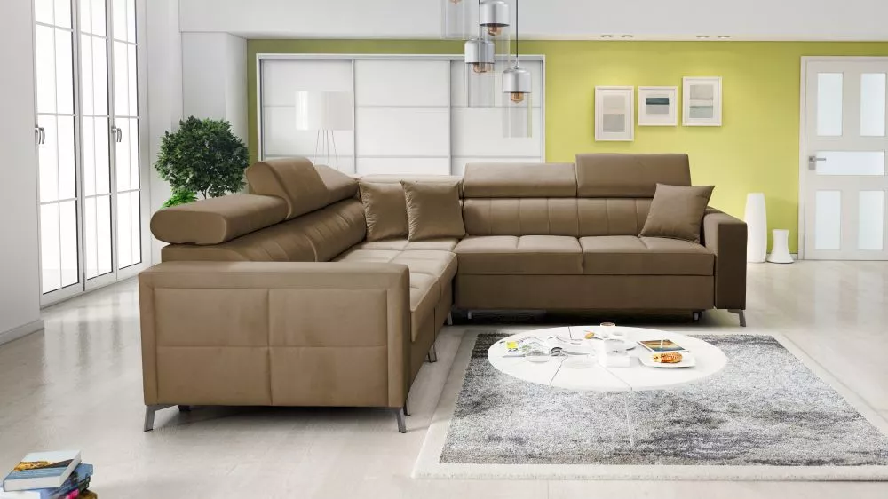 Dīvāns Side 4 Standard · Brūns · 270 × 275 × 83 cm