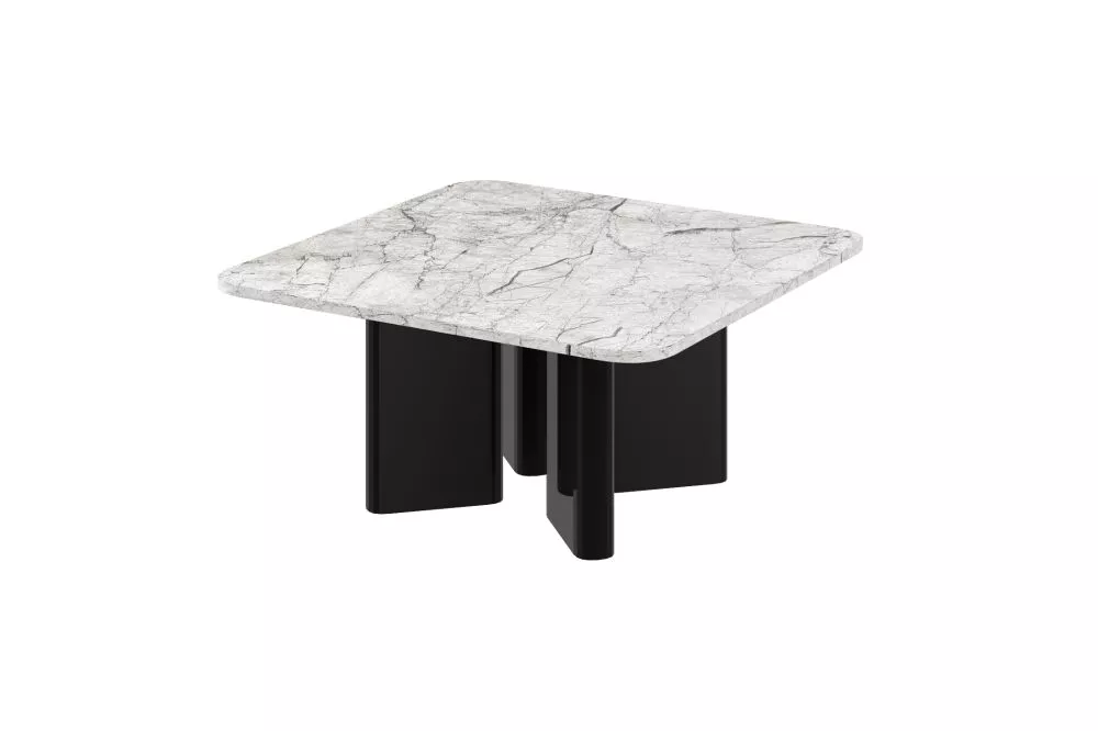 Žurnālgalds Diverso Gloss Korpusa krāsa: balts akmens, · 80 × 80 × 50 cm