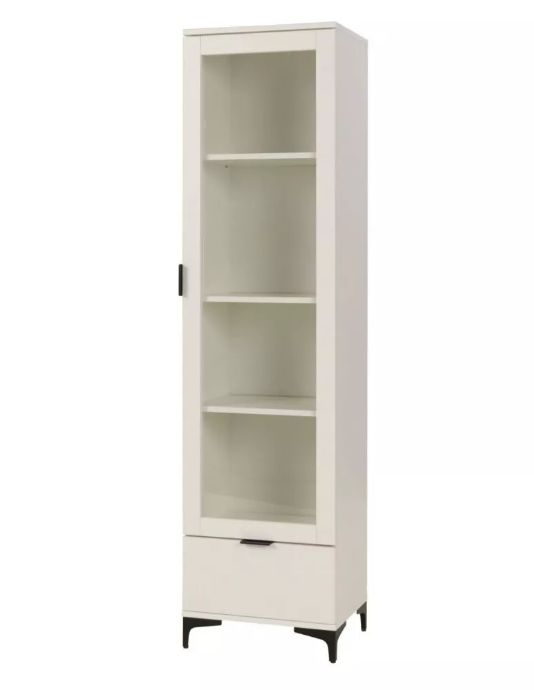 Sekcija Lena LEN 07 · Balts · 50 × 40 × 195 cm