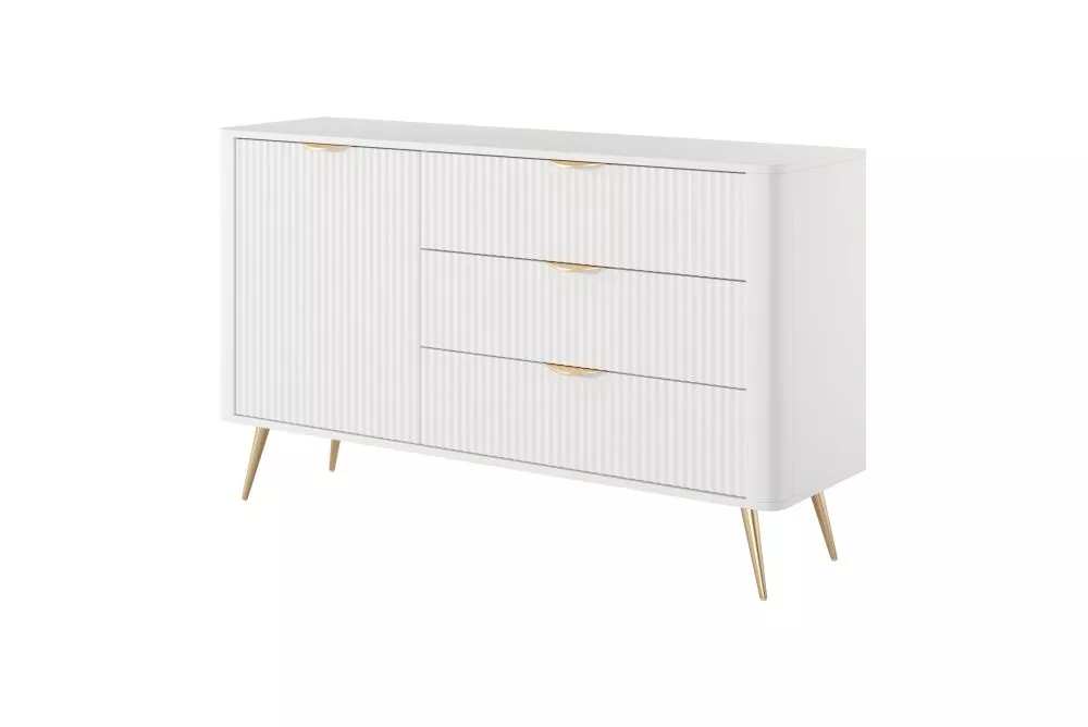 Kumode Lante D · Balts · 138.2 × 38 × 81.2 cm