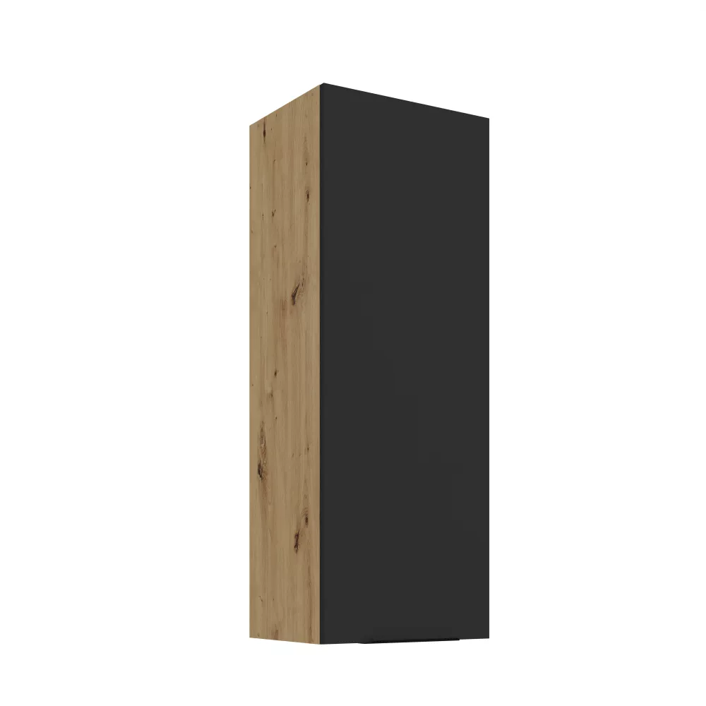 Virtuves skapis Aria Black 40 G-108 1F