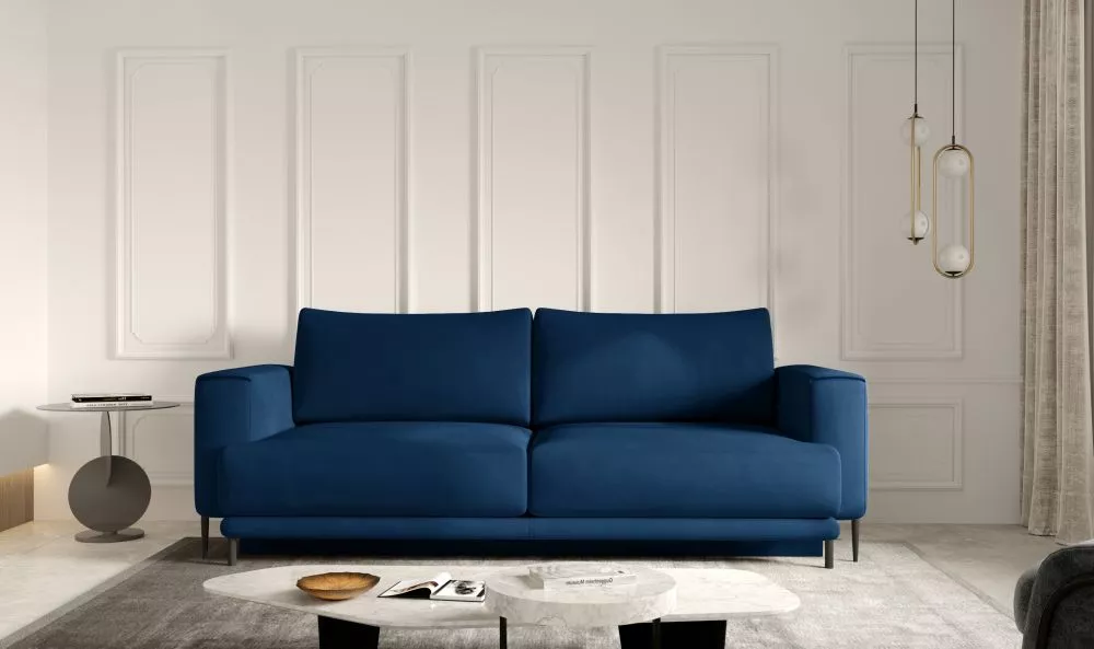 Dīvāns Dalia Premium standard · Zils · 95 × 260 × 90 cm