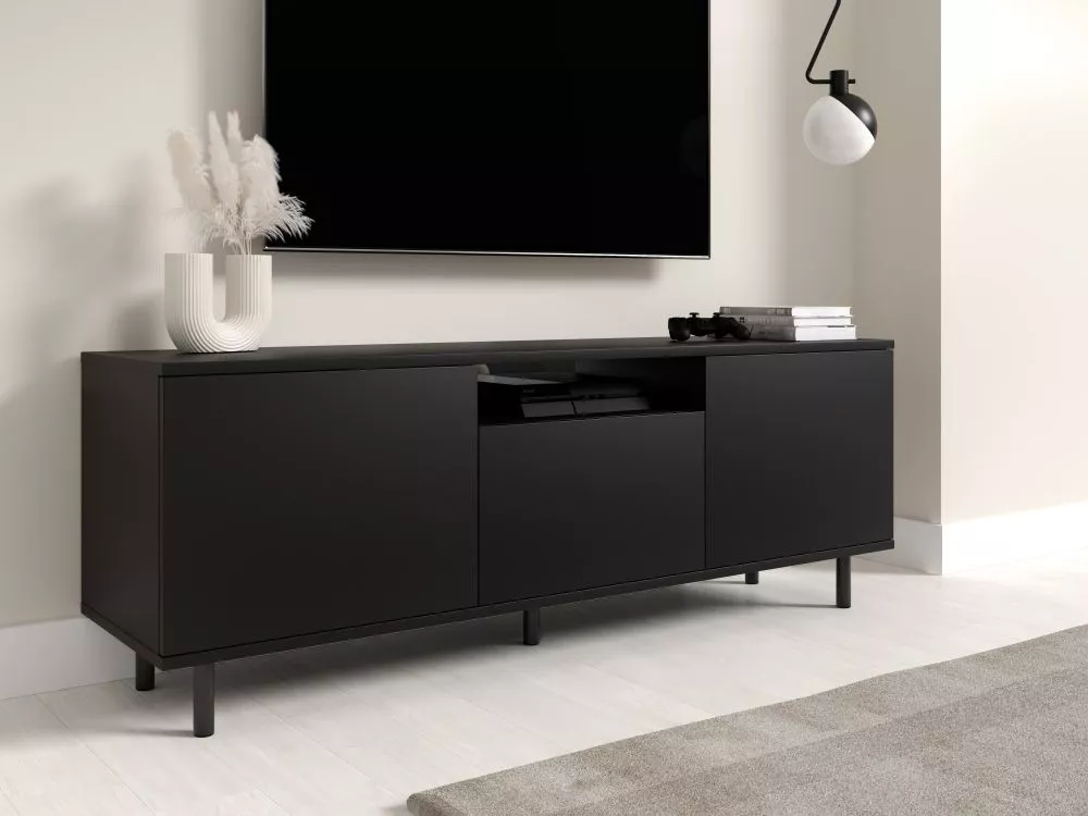 TV tumba Logan RTV Lux ar LED · 150 × 40 × 54 cm