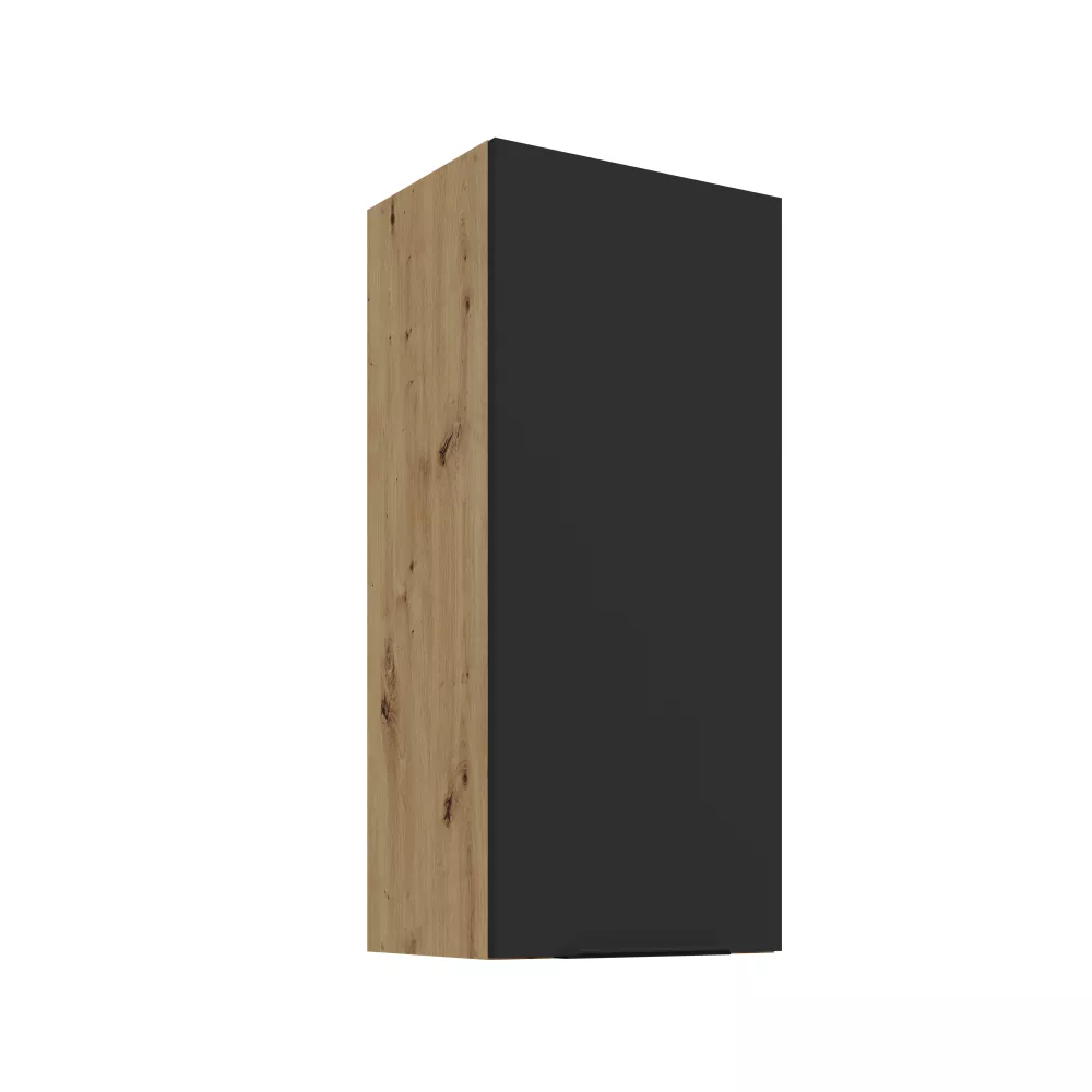 Virtuves skapis Aria Black 40 G-90 1F