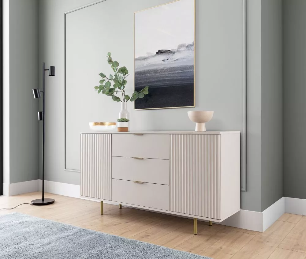 Kumode Nubia NB-02 · Bēšs · 150 × 41 × 80 cm