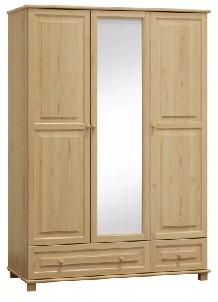 Skapis Martisha 3D5 · Priede · 133 × 60 × 190 cm