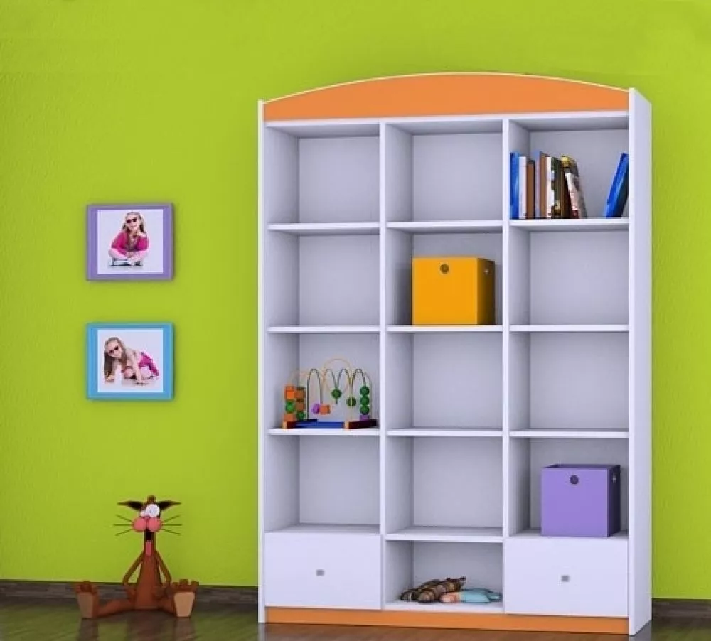 Plaukts Happy RW18 · 132 × 187 × 34 cm
