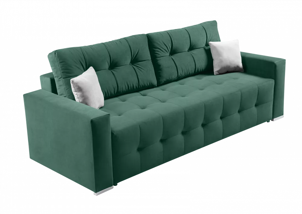 Dīvāns Big Sofa 3S standard · Zaļš · 105 × 255 × 100 cm