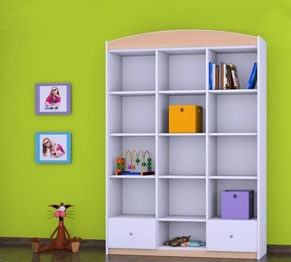 Plaukts Happy RW18 · 132 × 187 × 34 cm