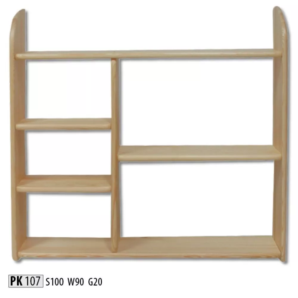Plaukts PK 107 · Priede · 100 × 90 × 20 cm