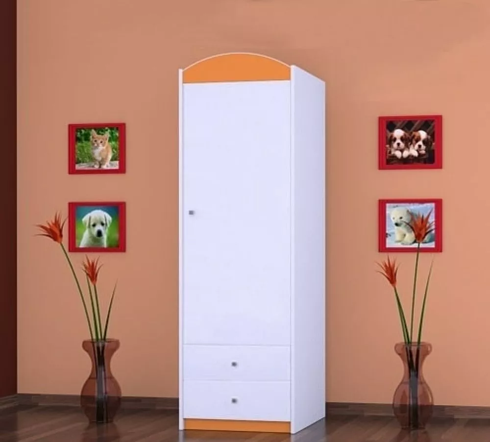 Bērnu skapis Happy SZ04-B · 60 × 54 × 187 cm
