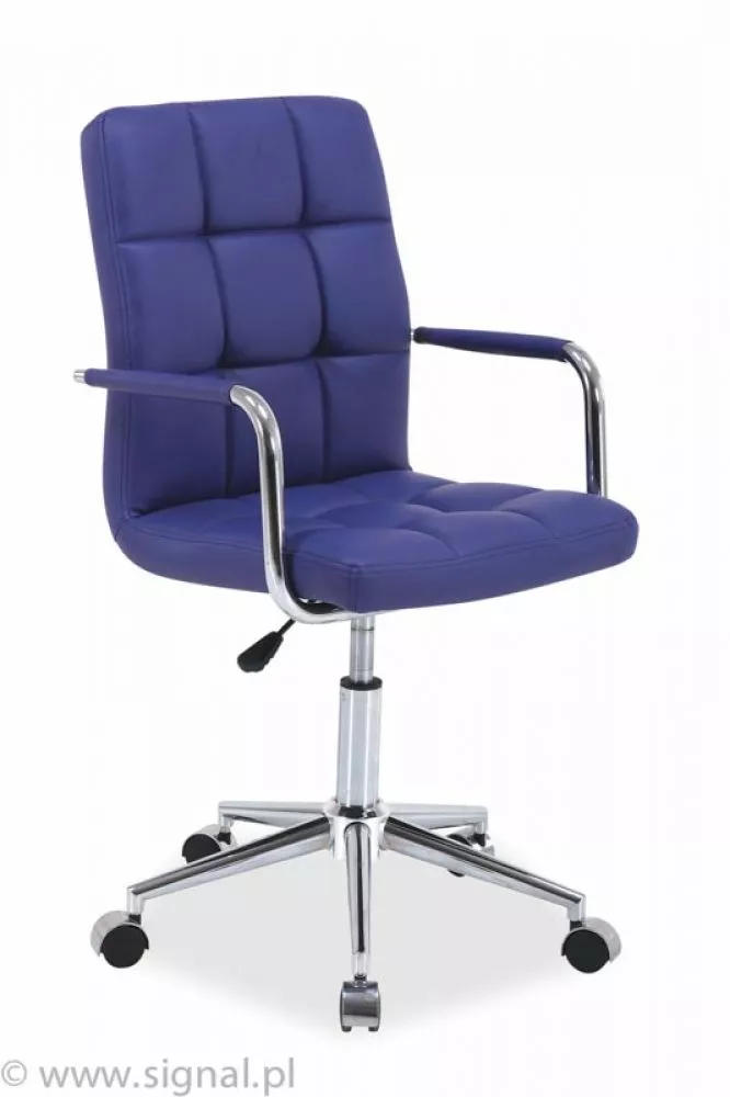 Datorkrēsls Q-022 · Violets · 51 × 40 × 87 cm