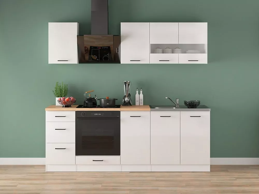 Virtuves komplekts Junona Line 220 Premium Gloss Materiāls : MDF + LKSP plātne,