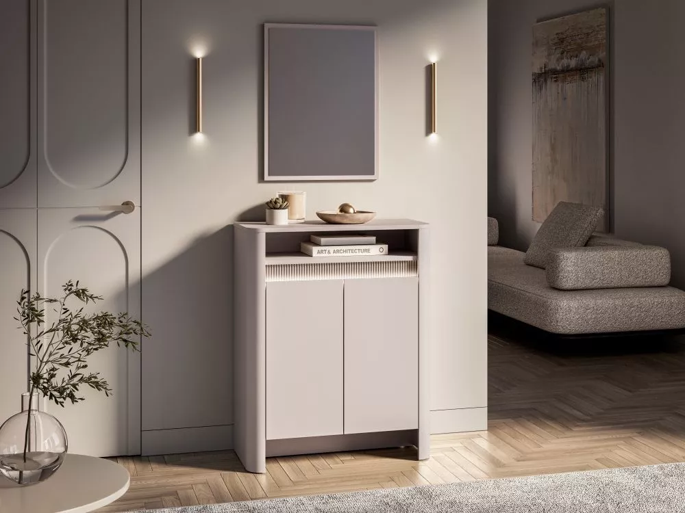 Kumode Crupet 03 ar LED · Kašmira · 75 × 34 × 94 cm