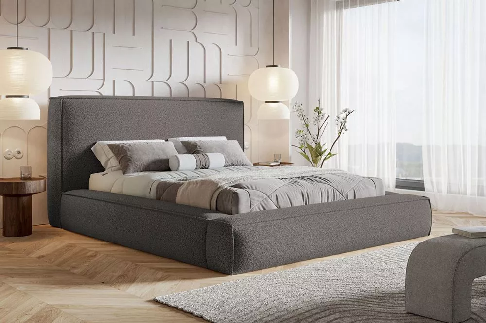 Gulta Premium 1 Standard ar stelāžu Guļamvietas platums: 120 cm, Guļamvietas garums: 200 cm, stelāžas tips: koka, · Pelē