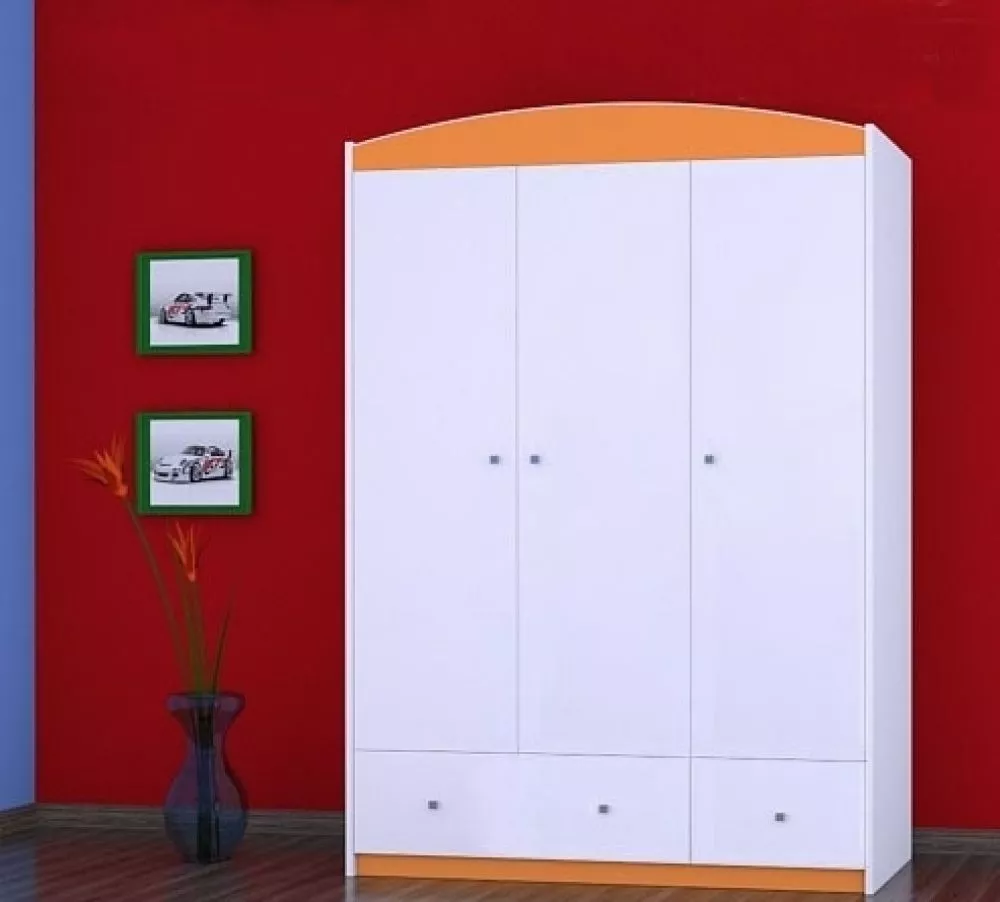 Bērnu skapis Happy SZ11-A · 132 × 54 × 187 cm