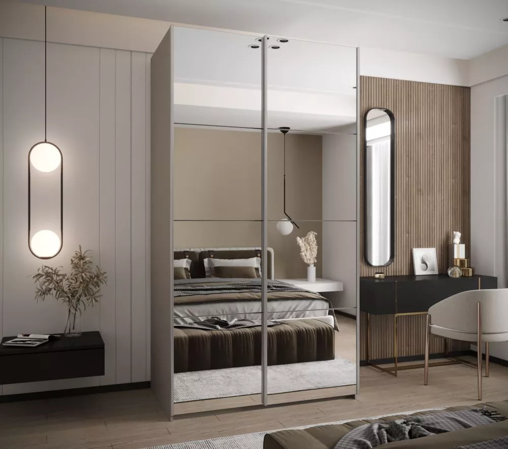 Skapis Lux 2 · Kašmira · 140 × 61 × 245.5 cm