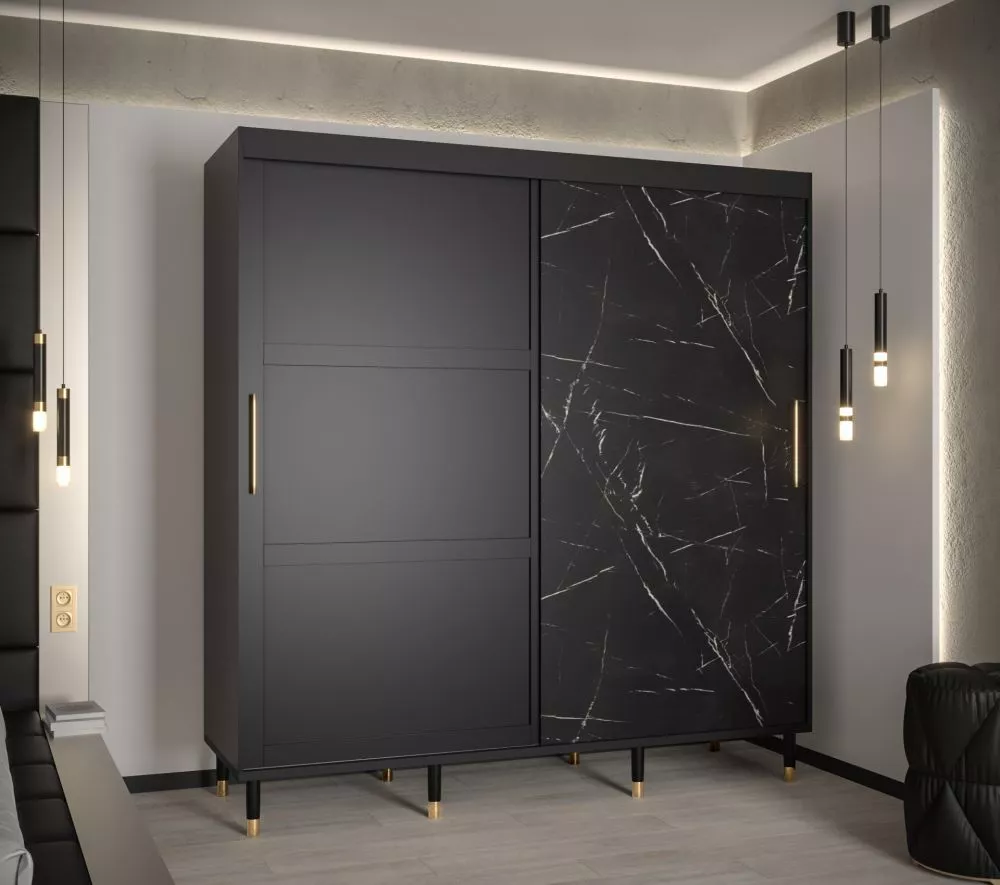 Skapis Calipso Ramiak Marmur · 200 × 62 × 208 cm
