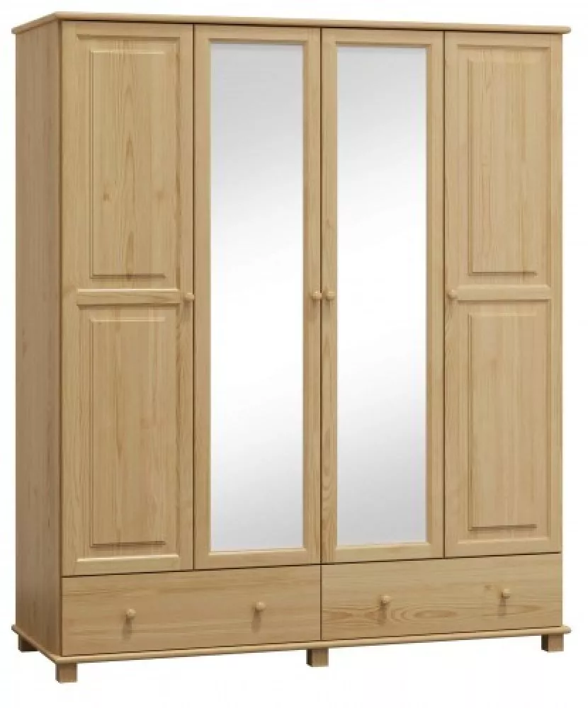 Skapis Martisha 4D3 · Priede · 180 × 60 × 190 cm
