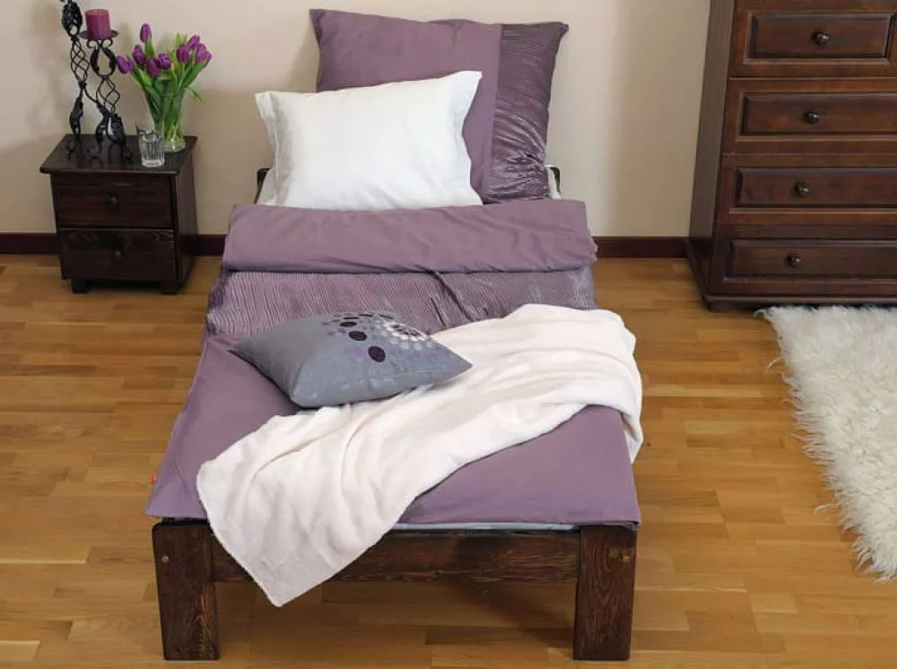 Gulta Ada ar stelāžu Guļamvietas platums: 90 cm, Guļamvietas garums: 200 cm, · Valrieksts · 98 × 207 × 50 cm