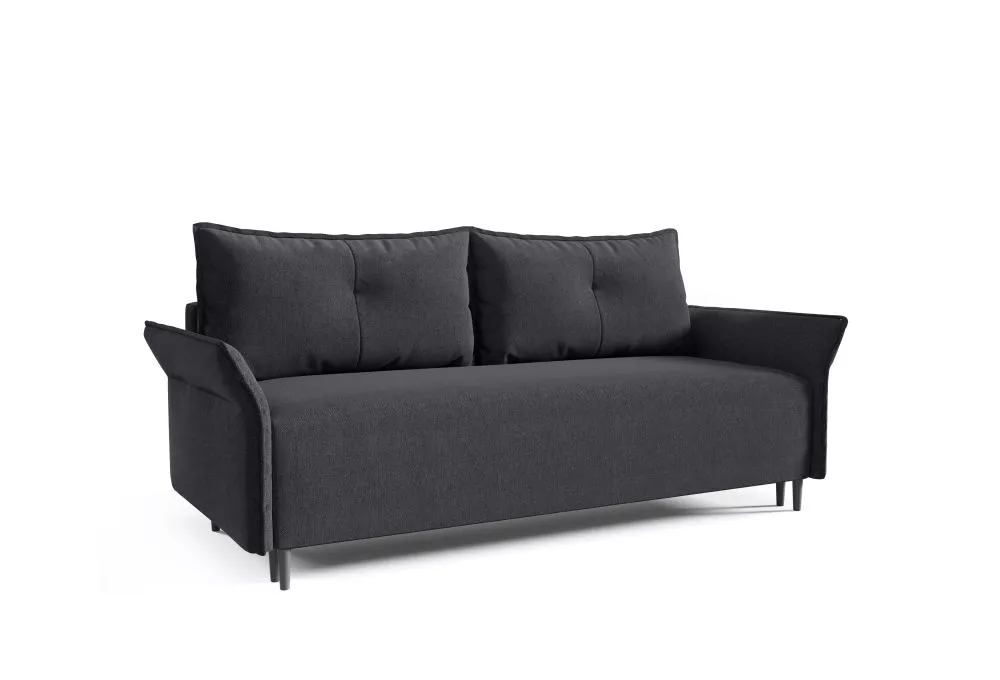 Dīvāns Aston standard · Tumši pelēks · 86 × 195 × 100 cm