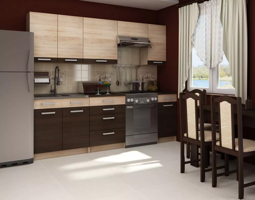 Virtuves komplekts Polo 3 Kitchen Set Materiāls : laminēta KSP,