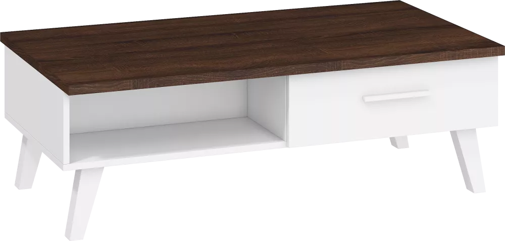 Žurnālgalds Nordis NOR-07 Korpusa krāsa: tumša sonoma, · 120 × 65 × 40 cm