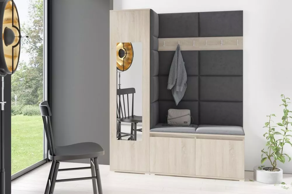 Apavu plaukts Emi 14 Trinity Korpusa krāsa: sonoma, · 145 × 185 × 40 cm