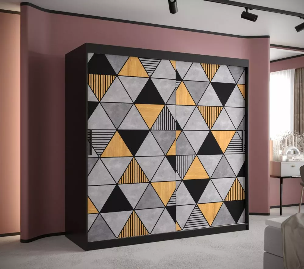 Skapis Praga Modern 1 · 180 × 62 × 200 cm