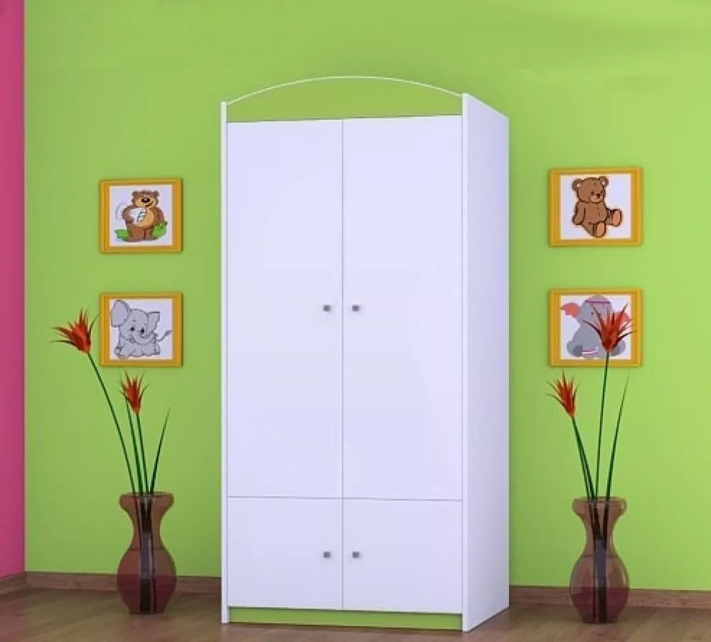 Bērnu skapis Happy SZ07-A · 88 × 54 × 187 cm