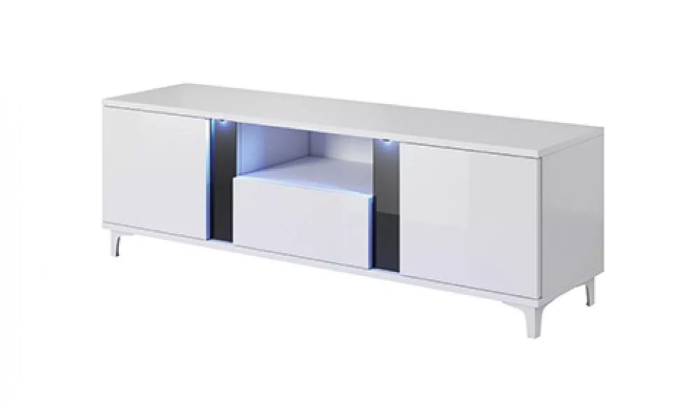 TV tumba Marco RTV ar LED · 150 × 40 × 50 cm