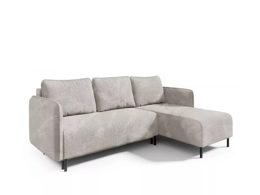 Dīvāns Brikue L Standard · Bēši pelēks · 162 × 236 × 90 cm