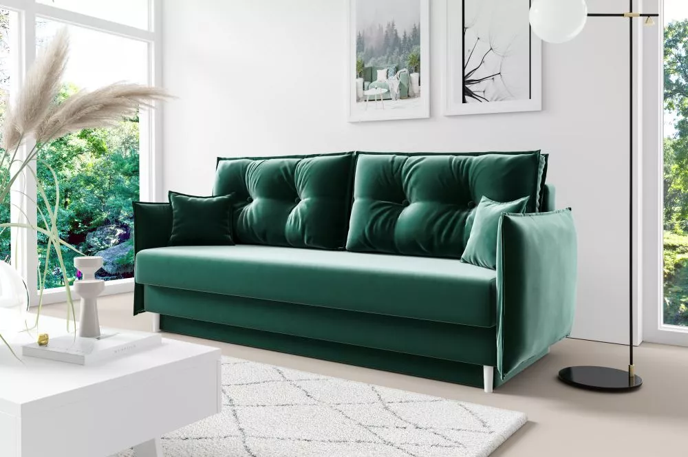 Dīvāns Sofa Bed 116 standard · Zaļš · 99 × 216 × 90 cm