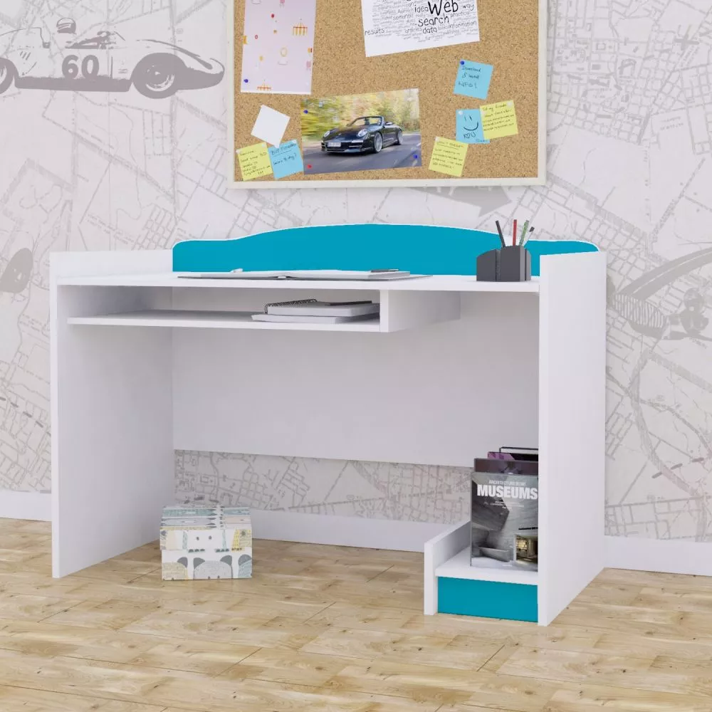 Bērnu rakstāmgalds Classic B07 Maksimālais augstums: 89 cm, · 125 × 75 × 60 cm