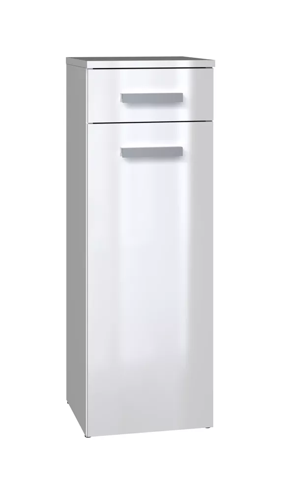 Vannas istabas skapītis Nel 5 DS Gloss · Balts · 30 × 85 × 30 cm