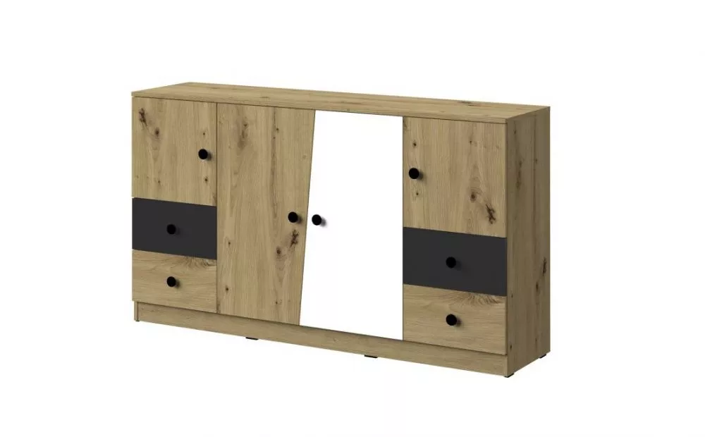 Kumode Nero 06 · 160 × 40 × 37 cm