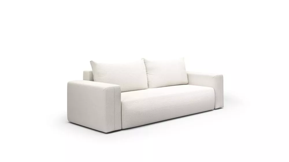 Dīvāns Torretta sofa standard · Balts krēms · 97 × 258 × 72 cm