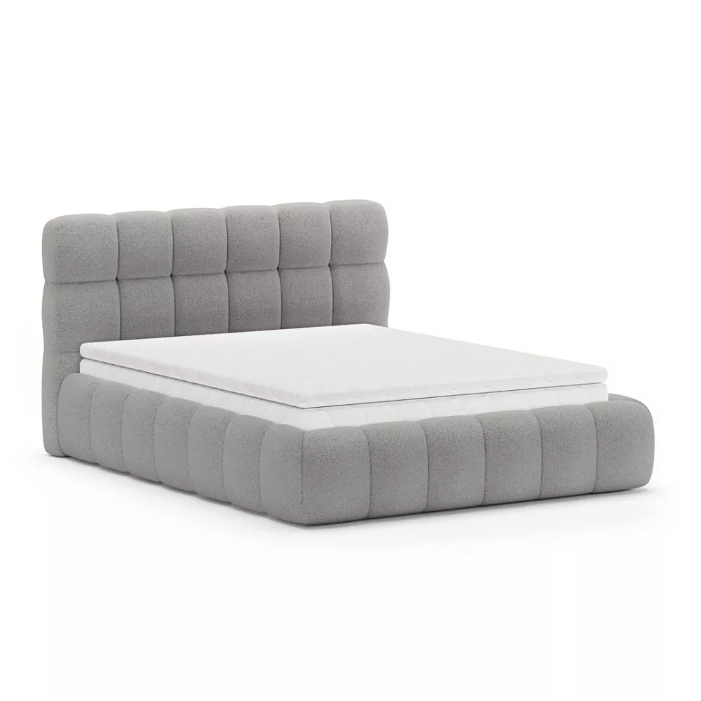 Gulta Cloud standard ar matraci Guļamvietas platums: 140 cm, Guļamvietas garums: 200 cm, stelāžas tips: metāla, · Tumši 