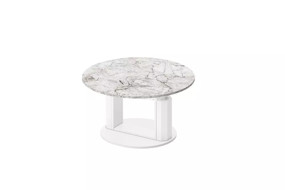 Žurnālgalds Primo Lux Gloss Korpusa krāsa: balts akmens, · 100 × 100 × 54 cm