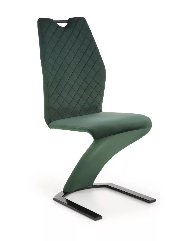 Krēsls K-442 · Tumši zaļš · 102 × 46 × 61 cm