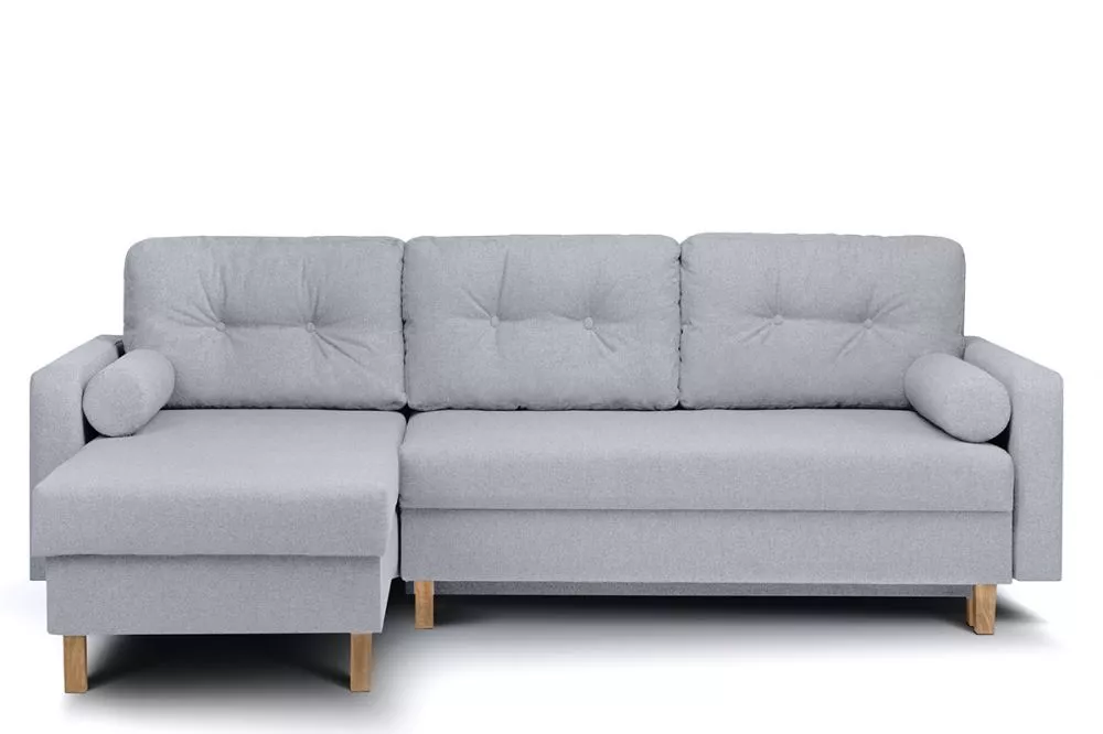 Dīvāns Eriso Comfort Standard · Gaiši pelēks · 183 × 240 × 75 cm