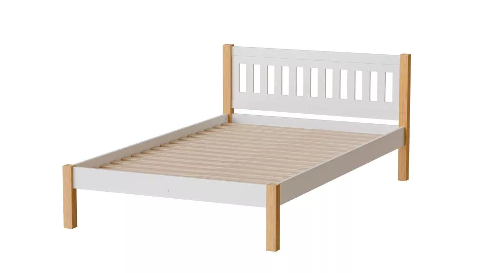 Gulta Gaja ar stelāžu Guļamvietas platums: 120 cm, Korpusa krāsa: ozols, Guļamvietas garums: 200 cm, · 127.5 × 207.5 × 8