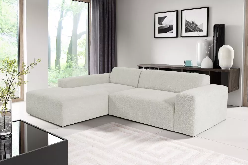 Dīvāns Modullo L Standard · Gaiši pelēks · 190 × 254 × 70 cm
