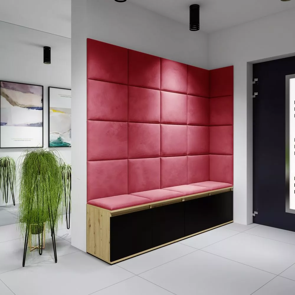 Apavu plaukts Emi 3 Trinity Korpusa krāsa: ozols artisan + melns, · 200 × 170 × 40 cm