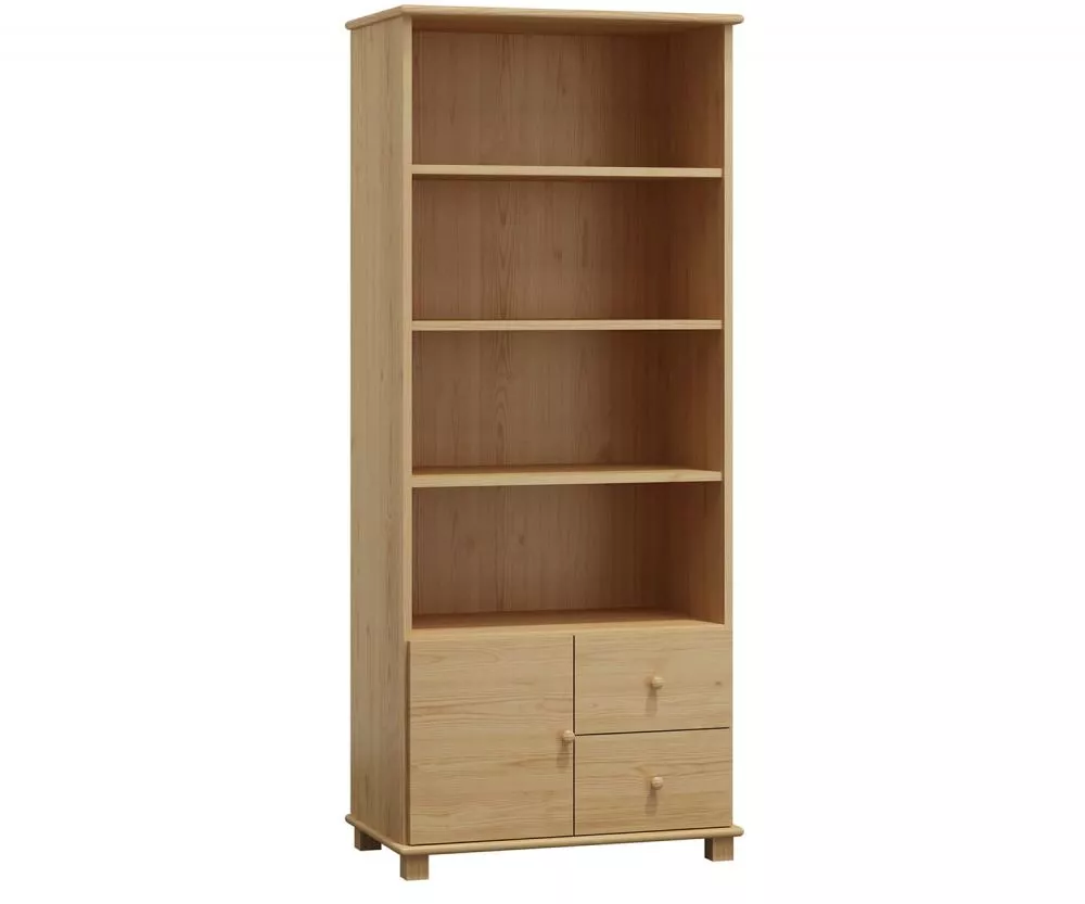 Grāmatu skapis Book 9 · Priede · 80 × 42 × 190 cm